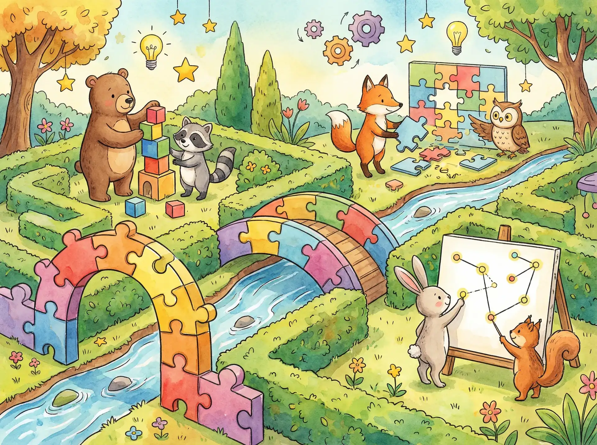 益智乐园思维训练 - 成人动漫 逻辑培养